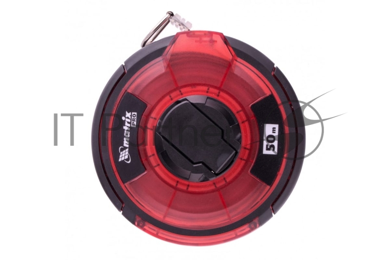 Рулетка геодезическая 50 м х 12,5 мм, закр. корп., стальная лента, односторон. шкала, PRO// Matrix