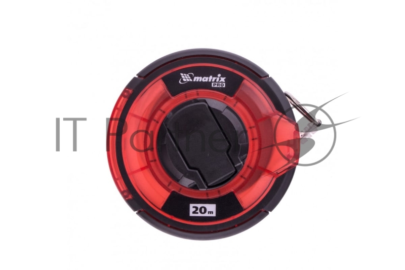 Рулетка геодезическая 20 м х 12,5 мм, закр. корп., стальная лента, односторон. шкала, PRO// Matrix