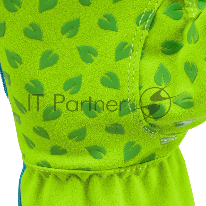 Перчатки садовые на липучке, силиконовое нанесение, размер 8, Luxe// Palisad