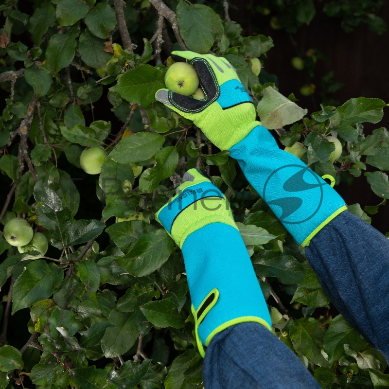 Перчатки садовые с удлинённой манжетой, размер 9, Luxe// Palisad