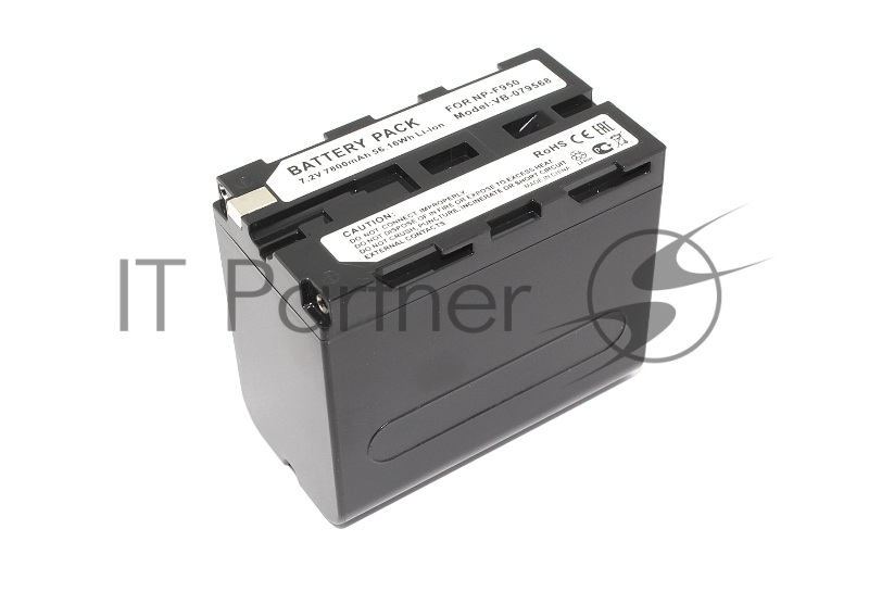 Аккумуляторная батарея для видеокамеры Sony CCD-RV (NP-F950) 7.2V 7800mAh усиленная