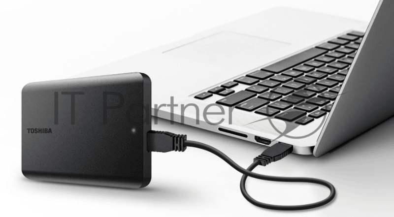 Внешний жесткий диск TOSHIBA Canvio Basics HDTB520EK3AA 2TB 2.5 USB 3.2 Gen 1 black (аналогHDTB420EK3AA)