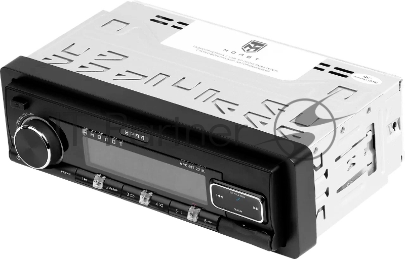 Автомагнитола Ural Молот АРС-МТ 221К 1DIN 4x25Вт