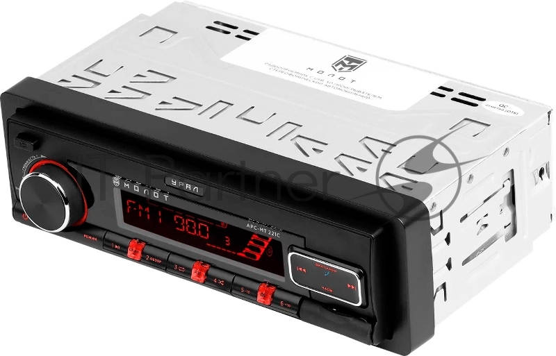Автомагнитола Ural Молот АРС-МТ 221К 1DIN 4x25Вт