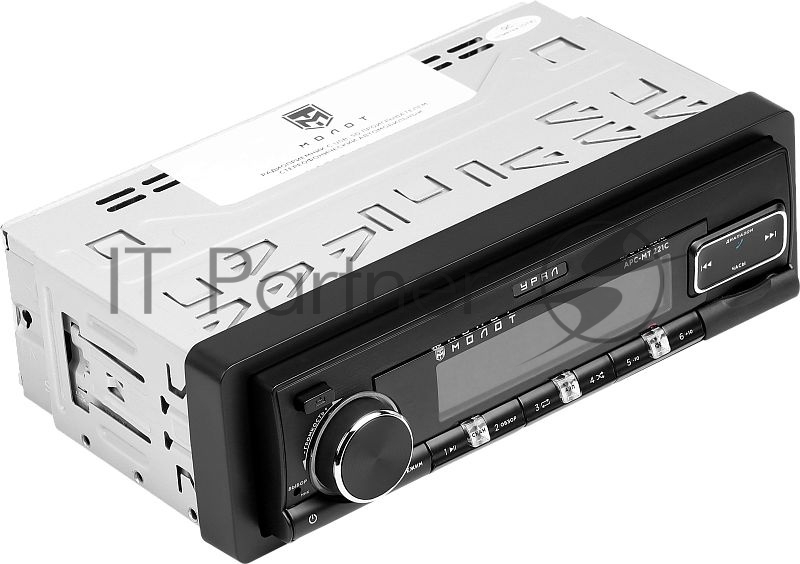 Автомагнитола Ural Молот АРС-МТ 221С 1DIN 4x25Вт