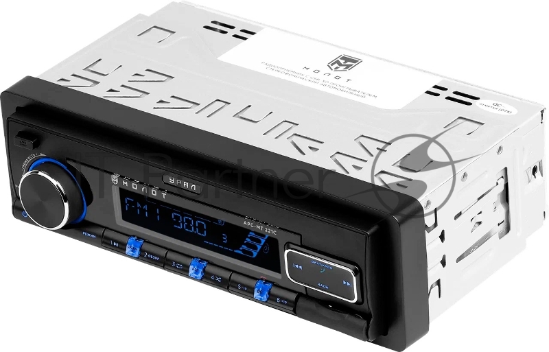 Автомагнитола Ural Молот АРС-МТ 222С 1DIN 4x25Вт