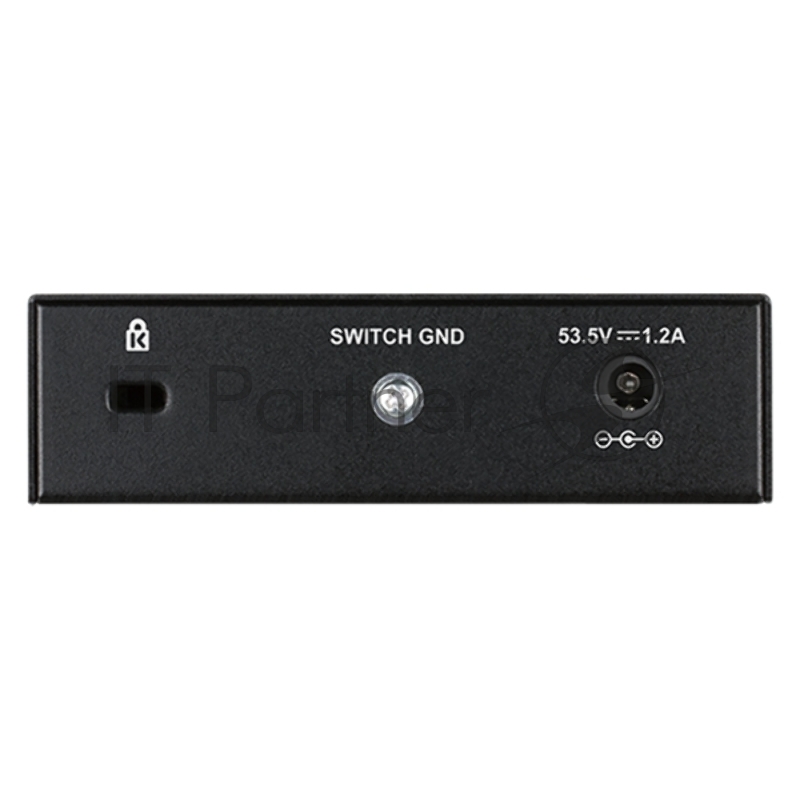 Неуправляемый коммутатор D-Link DGS-1005P/B1A с 5 портами 10/100/1000Base-T, функцией энергосбережения и поддержкой QoS (4 порта с поддержкой PoE 802.3af/802.3at (30 Вт), PoE-бюджет 60 Вт)