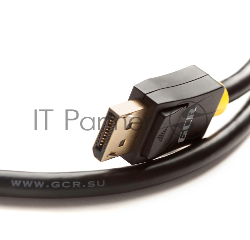 Кабель Greenconnect 2.0m DisplayPort v1.2, 20M/20M, черный, 28/28 AWG, GCR-DP2DP-2.0m