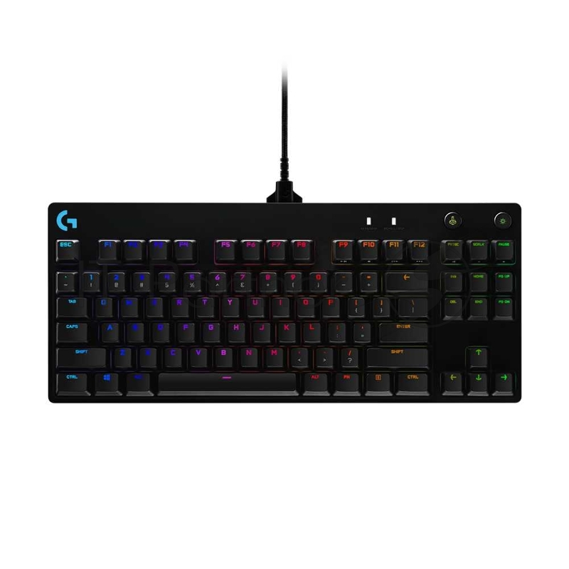 Клавиатура игровая Logitech G PRO Mechanical Gaming Keyboard - N/A - US INTL ЛАТИНИЦА - USB - N/A - INTNL (M/N: YU0039)