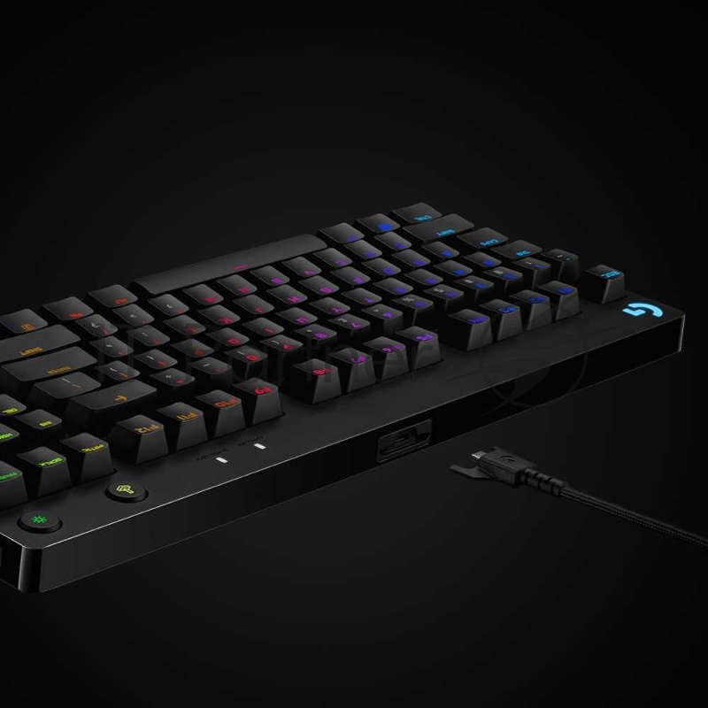 Клавиатура игровая Logitech G PRO Mechanical Gaming Keyboard - N/A - US INTL ЛАТИНИЦА - USB - N/A - INTNL (M/N: YU0039)