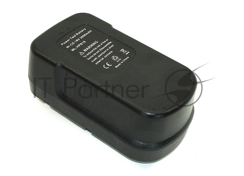 Аккумулятор для Black & Decker (p/n: 244760-00 A1718 A18 HPB18) 18V 3Ah Ni-Cd