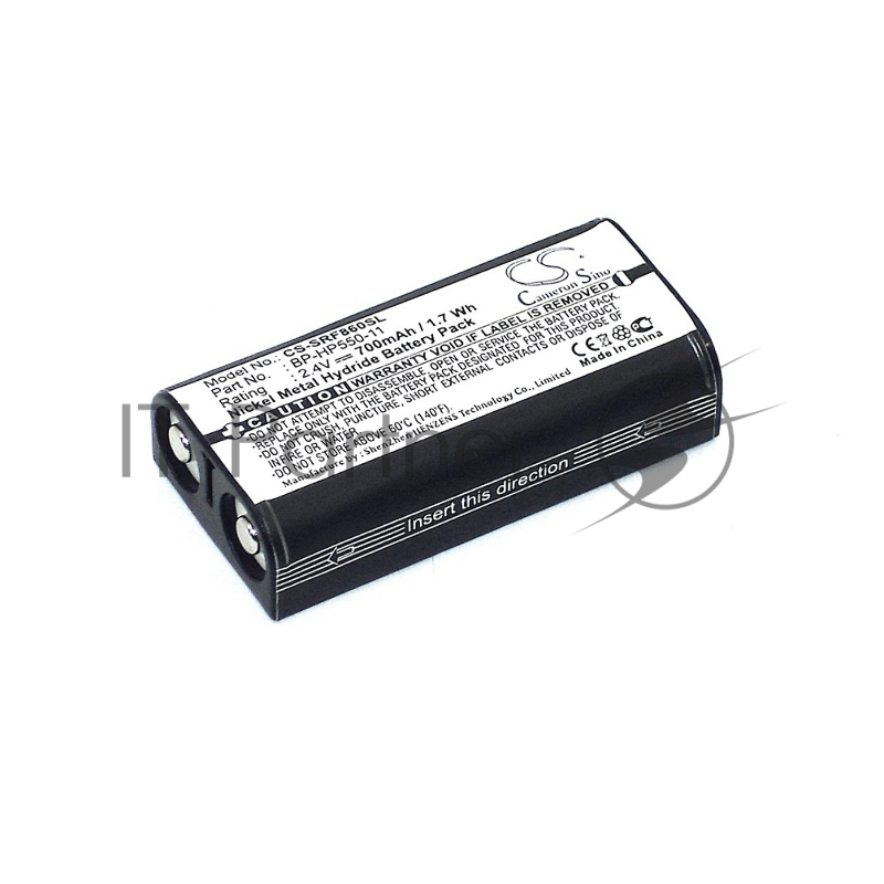 Аккумуляторная батарея CameronSino CS-SRF860SL для Sony BP-HP550-11 2.4V 700mAh 1.68Wh