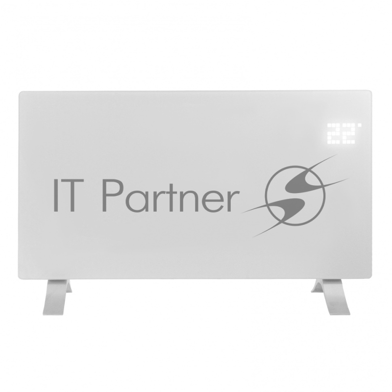 Конвектор электрический OptiPrime-2000, Wi-Fi, тачскрин, цифровой термостат, 2000 Вт// Denzel