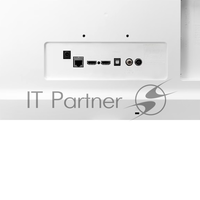 Телевизор ЖК 24 LG/ 24, HD, webOS Smart TV, Wi-Fi, DVB-T2/C, 2.0ch 2х5W, 2хHDMI, 1хUSB, 1 pole stand, белый