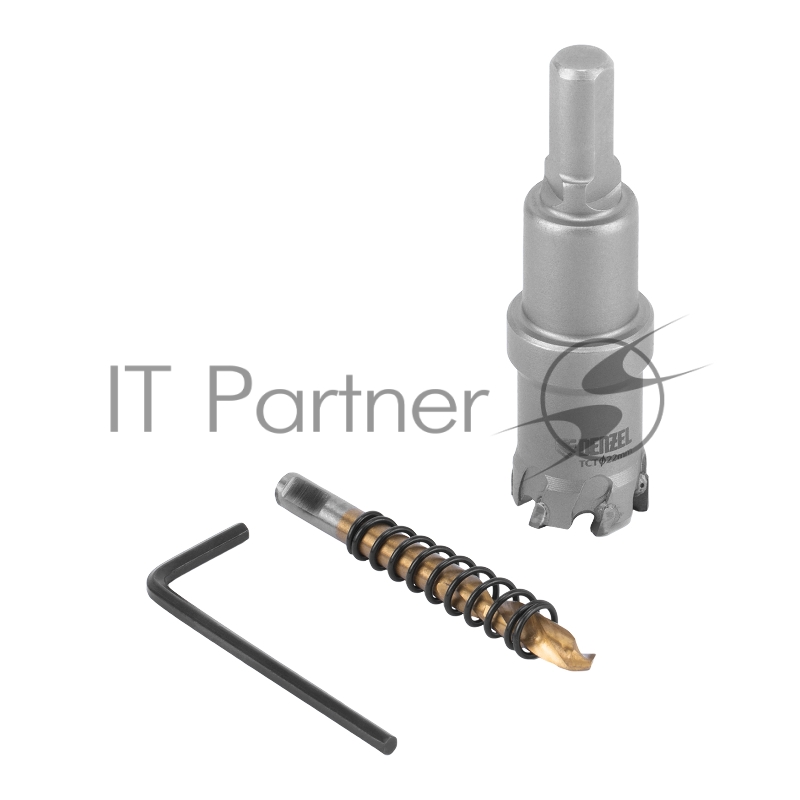 Коронка по металлу твердосплавная, 22 мм //Denzel