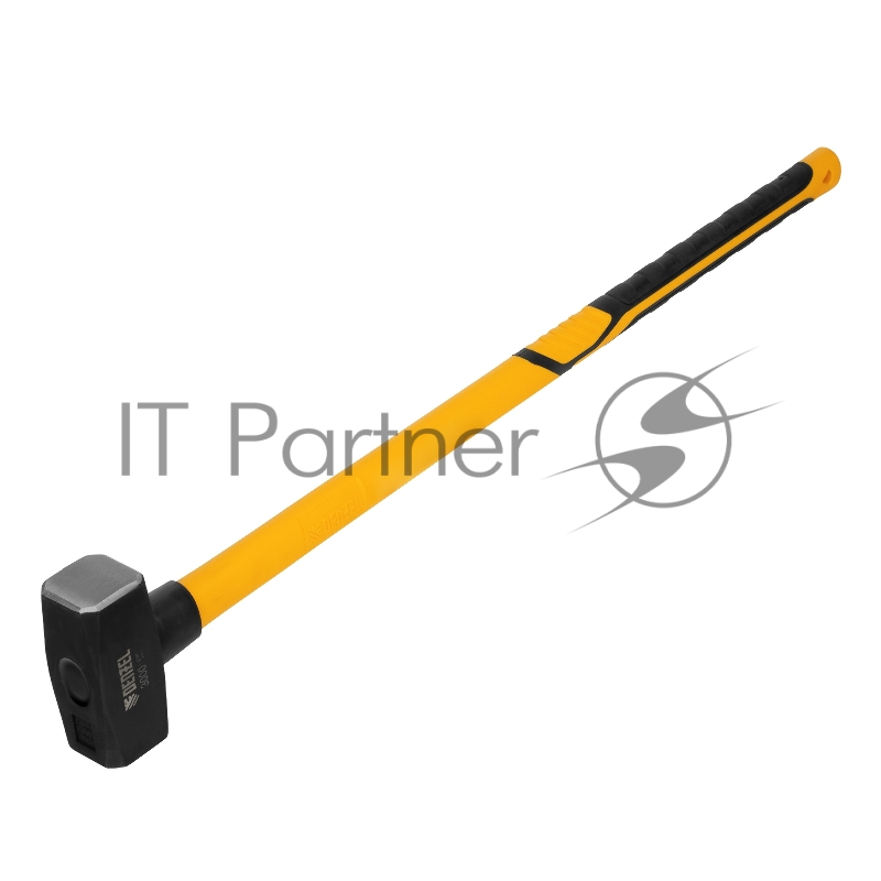 Кувалда 3000 г, кованая, фибергласовая рукоятка c TPR покрытием, 880 мм // Denzel