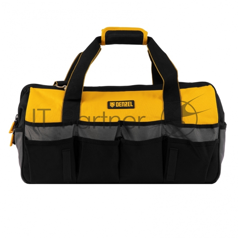 Сумка для инструмента, 500х245х300 мм, 20 карман.,съемный органайз. 10 карман.,наплеч. рем.// Denzel