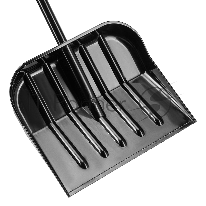 Лопата для уборки снега поликарбонат, 460х400х1430 мм, стальной черенок// Сибртех