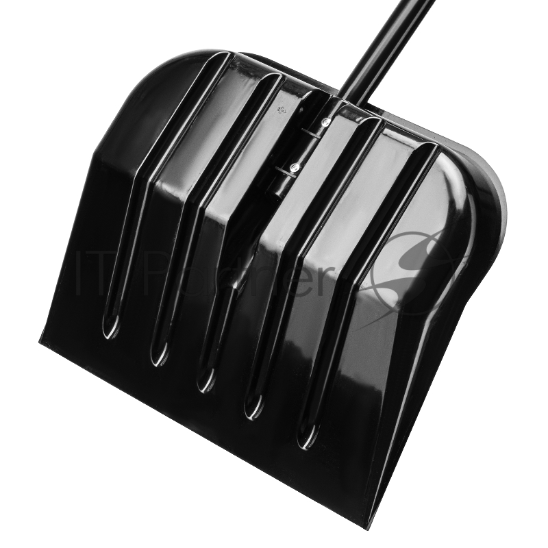 Лопата для уборки снега поликарбонат, 460х400х1430 мм, стальной черенок// Сибртех