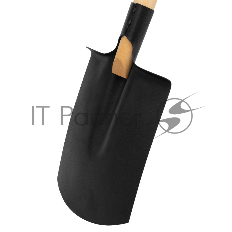 Лопата прямоугольная, 200х284х1340 мм, деревянный черенок с пропиткой, Россия// Сибртех