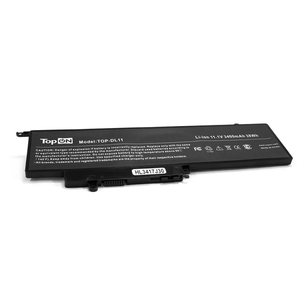 Аккумулятор для ноутбука Dell Inspiron 11-3000, 13-7000 Series. 11.1V 3400mAh 38Wh. GK5KY,4K8YH.