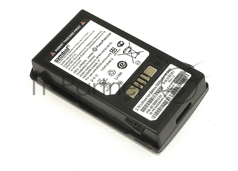 Аккумуляторная батарея 5200 mAh для терминала сбора данных Zebra/Motorola Symbol MC3200 MC3300 серий