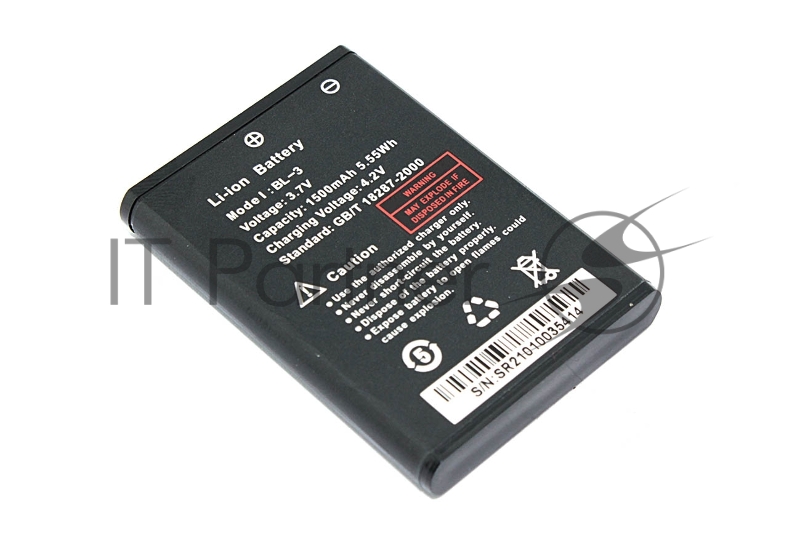 Аккумулятор для Baofeng BF-R5, BF-C50, BF-T6 (BL-3) 1500mAh 3.7V Li-ion