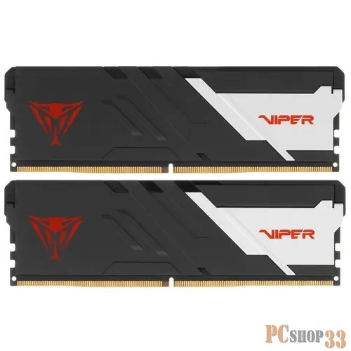 Память DDR5 2x16Gb 6400MHz Patriot PVV532G640C32K Viper Venom RTL Gaming PC5-51200 CL32 DIMM 288-pin 1.4В kit с радиатором Ret