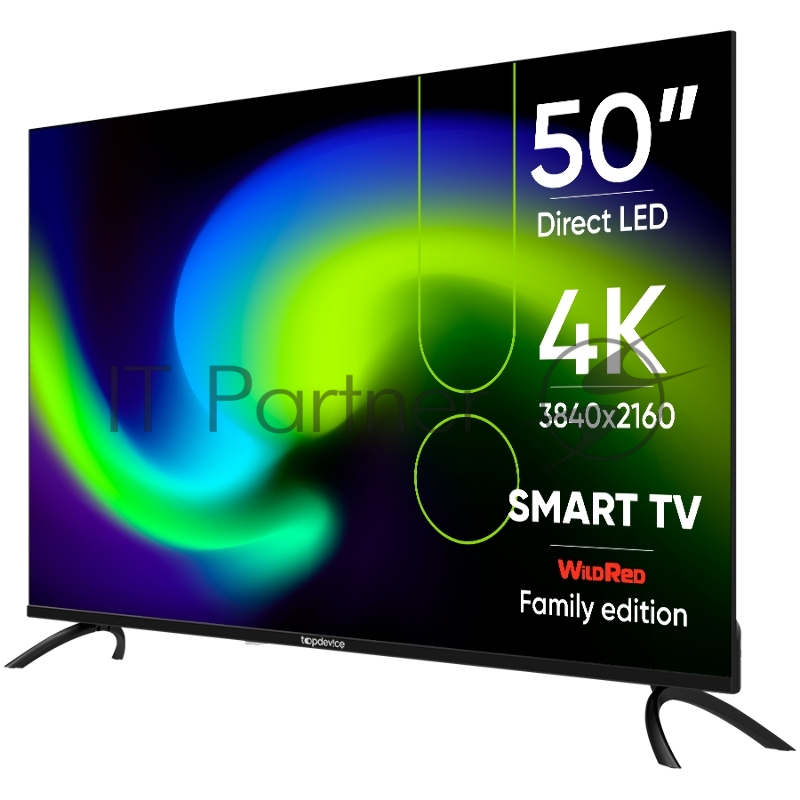 Жидкокристаллический телевизор LED50 Topdevice TDTV50BS06UBK