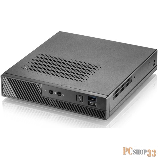 Корпус с блоком питания 120 Ватт/ Foxline FL-L01-AD120-D65 mITX case (1L),w/2xUSB3.0, VESA, CPU cooler, w/120W pwr adapter, w/pwr cord