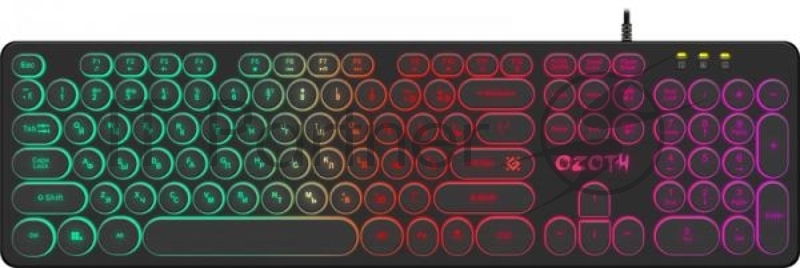 Клавиатура DEFENDER USB OZOTH GK-106 BLACK RU 45106