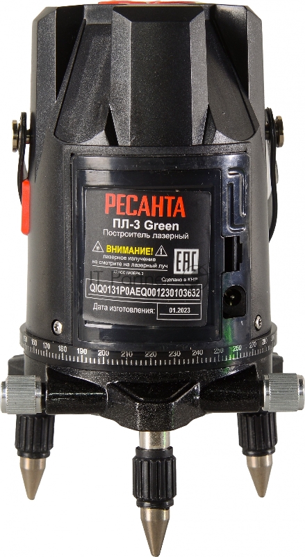 Построитель лазерный ПЛ-3 Green Ресанта