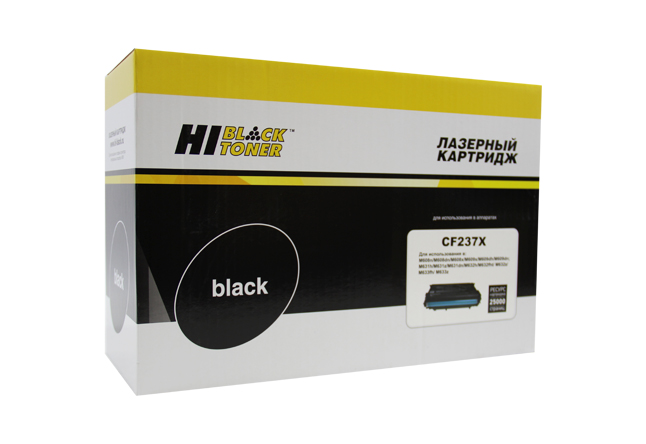 Расходные материалы Hi-Black CF237X Тонер-картридж для HP LJ Enterprise M607n/M608/M609/M631/M632/M633, 25K