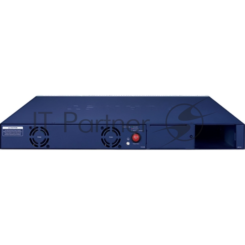 Коммутатор PLANET GS-6322-24P4X L3 24-Port 10/100/1000T 95W 802.3bt PoE + 2-Port 10GBASE-T + 2-Port 10G SFP+ Managed Switch with dual modular power supply slots (24-port 95W PoE++, max. 2,280-watt PoE budget, RPS(1+1)/EPS(2+0) mode, ERPS Ring, ONVIF,