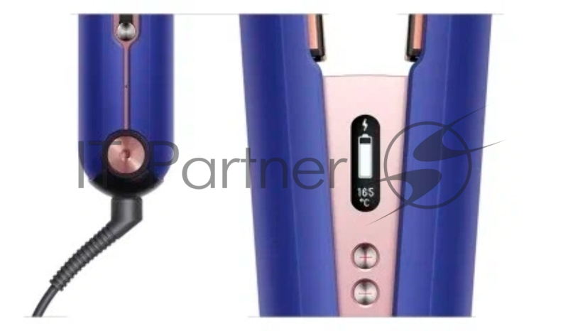 Выпрямитель Dyson Corrale HS07 Vinca 200Вт синий/розовое золото (макс.темп.:210С)