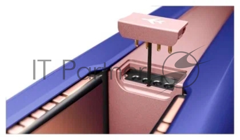 Выпрямитель Dyson Corrale HS07 Vinca 200Вт синий/розовое золото (макс.темп.:210С)