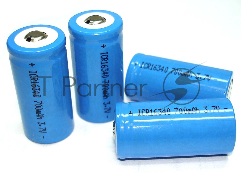 Аккумулятор Li-Ion 16340 ICR16340 700mAh 3.7V 7.4Wh