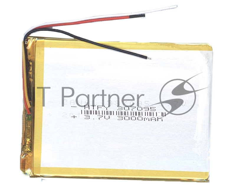 Аккумулятор Li-Pol (батарея) 3*70*95мм 3pin 3.7V/2500mAh