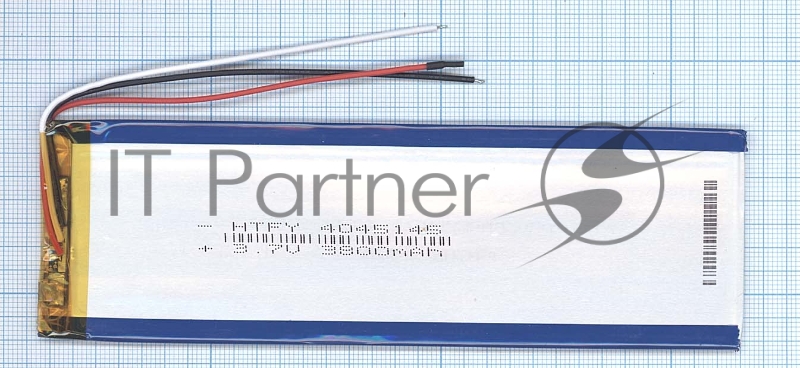 Аккумулятор Li-Pol (батарея) 4*45*145мм 3pin 3.7V/3800mAh