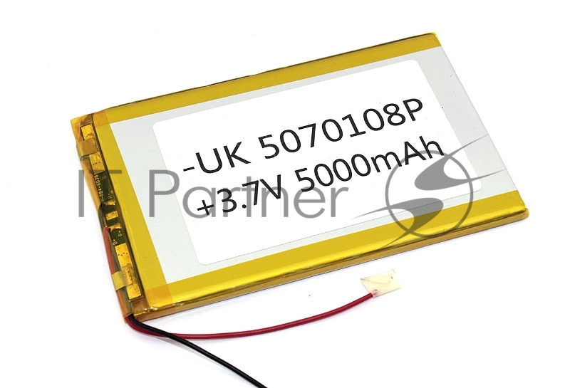 Аккумулятор Li-Pol (батарея) 5*70*108мм 2pin 3.7V/5000mAh