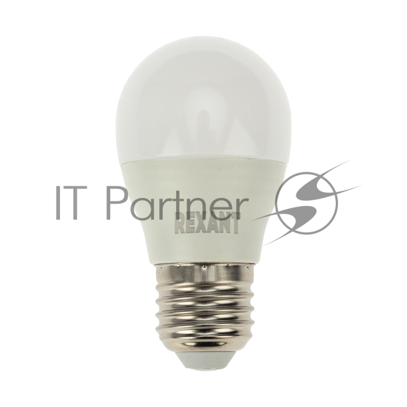 Лампа светодиодная Шарик (GL) 9,5 Вт E27 903 Лм 2700 K теплый свет REXANT(5 шт./уп.)