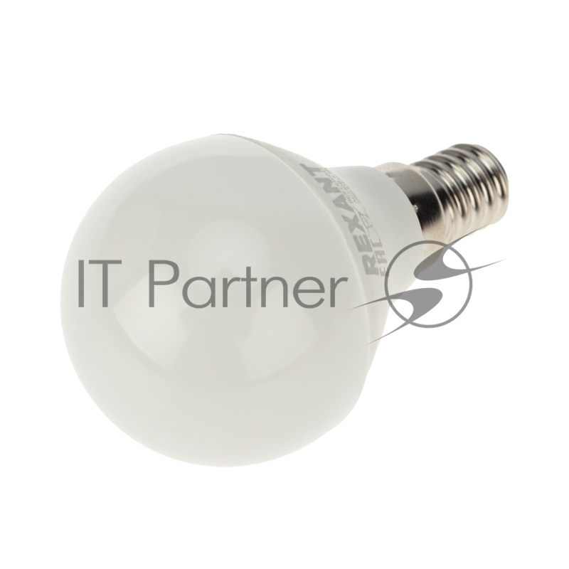 Лампа светодиодная Шарик (GL) 7,5 Вт E14 713 Лм 2700 K теплый свет REXANT(5 шт./уп.)