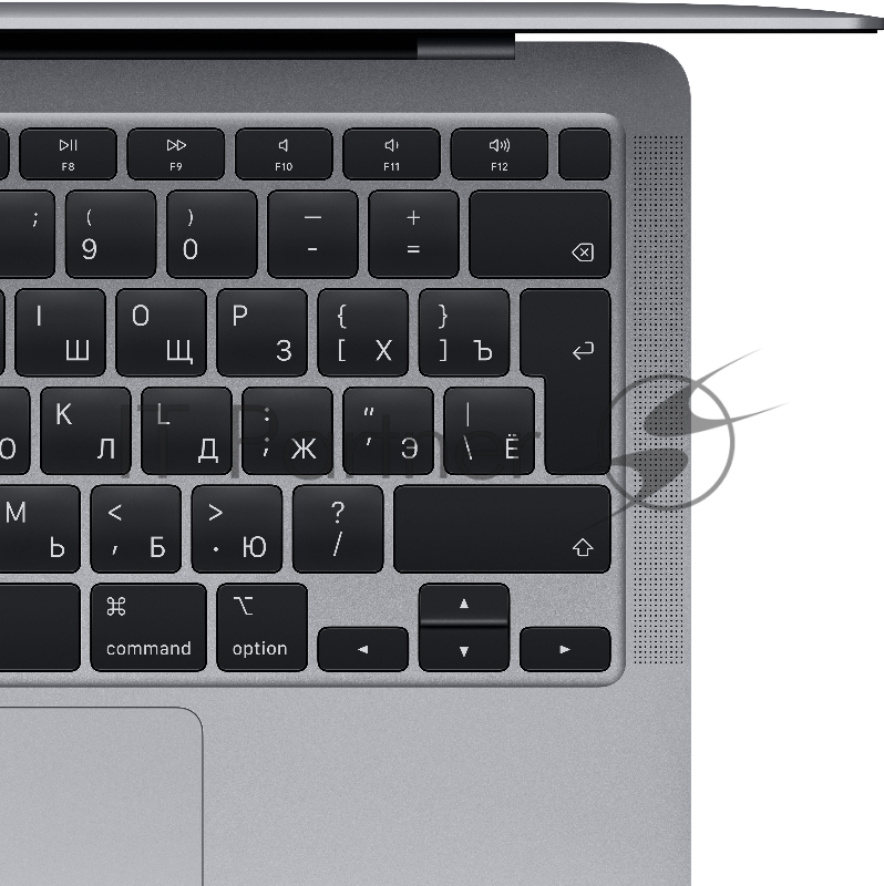 Ноутбук MacBook Air, 13-inch MacBook Air, Model A2337: Apple M1 chip with 8-core CPU and 7-core GPU, 8GB, 256GB - Space Grey. (MGN63RU/A)