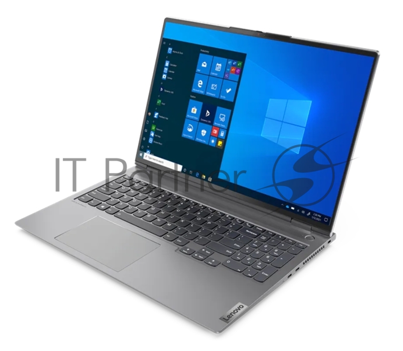 Ноутбук Lenovo ThinkBook 16p G2 ACH 16 WQXGA (2560x1600) IPS 400N, Ryzen 5 5600H, 2x8GB DDR4 3200, 512GB SSD M.2, RTX 3060 6GB, WiFi6, BT, FPR, TPM2, FHD Cam, 230W Slim Tip, KB ENG, WIn11 Pro ENG, 1Y, 1.99kg Английская клавиатура