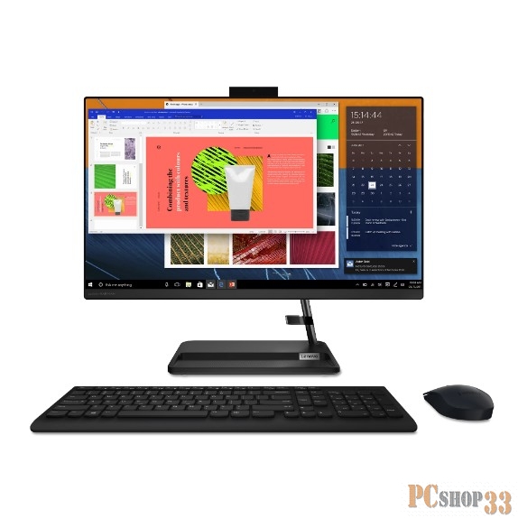 Моноблок Lenovo IdeaCentre AIO 3 24ITL6 23.8 FHD(1920x1080) IPS/Intel Core i7-1165G7 2.8GHz Quad/16GB/512GB SSD/Integrated/WiFi/BT5.0/HD Web Camera/KB+MOUSE(WLS)/DOS/1Y/BL