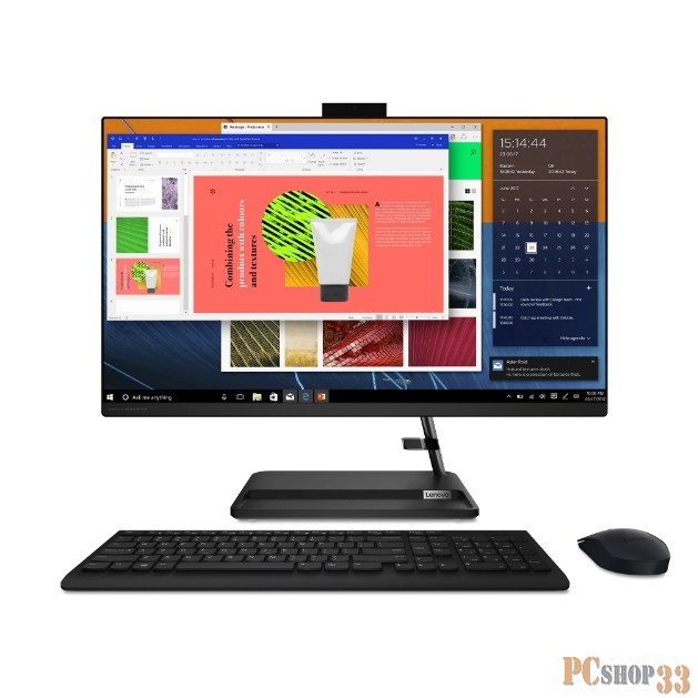 Моноблок Lenovo IdeaCentre AIO 3 27ITL6 27 FHD(1920x1080) IPS/Intel Core i7-1165G7 2.8GHz Quad/16GB/512GB SSD/GF MX450 2GB/noDVD/WiFi/BT5.0/5.0MP/noC