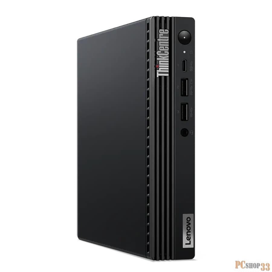 Компьютер Lenovo ThinkCentre Tiny M70q-3 slim i3 12100T (2.2) 8Gb SSD256Gb UHDG 730 noOS GbitEth WiFi BT kb мышь черный (11USA022CW)
