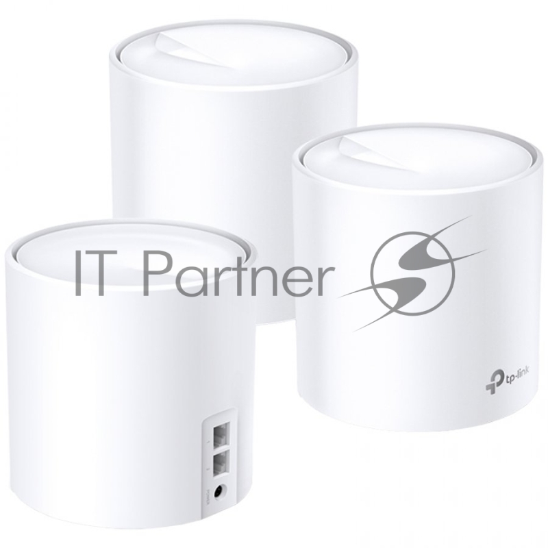 Домашняя Mesh Wi-Fi система TP-Link Deco X60(3-pack) AX5400