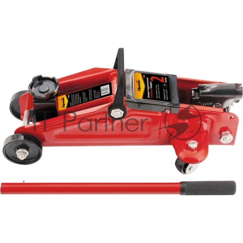 Домкрат гидравлический подкатный (Без кейса), 2 т, h подъема 140–285 мм, compact// Sparta