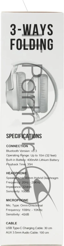 Наушники накладные A4Tech 2Drumtek BH300 белый/серый беспроводные bluetooth оголовье (BH300 GRAYISH WHITE)